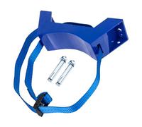 YARNOW Soporte para Cilindro de Gas de Montaje en Pared 40l Azul con Tornillos, Soporte Fijo Resistente para Tanque de Soldadura, Montaje del Cilindro Industrial para Bombonas de Gas