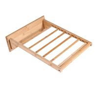 YARNOW Soporte para Pendientes de Bambú de 6 Niveles Organizador Giratorio para Joyas Expositor para Tarjetas de Pendientes Torre para Almacenamiento y Exhibición Adecuado para