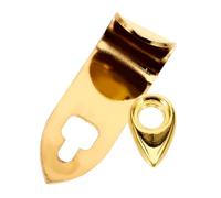 YARNOW Soporte para Pulgar Derecho de Saxofón de Metal Dorado Gancho para Mejorar la Estabilidad y Acabado Fino Adecuado para Músicos