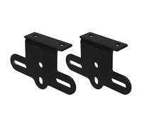 YARNOW Soporte para Reflector Trasero de Bicicleta de Montaña Clip Reflectante Resistente Intemperie 2 Piezas Soporte en L para Portaequipajes Trasero Visibilidad y Seguridad Nocturna