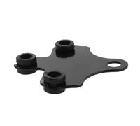 YARNOW Soporte para Tacómetro de Motocicleta, Montaje Metálico Negro | Instalación Sencilla, Fijación Segura del Indicador, Acabado Integrado Limpio, para Salpicadero y Manillar