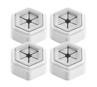 YARNOW Soporte para Toallas Autoadhesivo de Pared, 4 Piezas, Material Abs y Pvc, Fácil de Instalar, Diseño Funcional para Baños y Habitaciones de Invitados