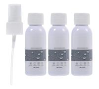 YARNOW Spray Protector Impermeabilizante Nano para Calzado, Ropa y Bolsos, 3 Piezas, Fácil de Transportar, Material Plástico Blanco, Uso en Zapatos y Prendas