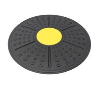 YARNOW Tabla de Equilibrio Pedal de Entrenamiento de Balance Board Amarillo PP Diseño Puntos de Masaje, Entrenamiento de Equilibrio y Ejercicio, para Obsequio