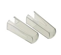 YARNOW Tapa Protectora para Aguja de Cartucho de Dj, 2 Fundas Plásticas Transparentes, Accesorio para Transporte Seguro y Protección contra Impactos