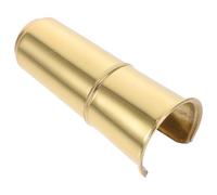 YARNOW Tapa Protectora para Saxofón Tenor Grande 84 Mm, Tapa de Metal Dorada, Boquilla de Saxofón, Recambio para Saxos Tenores, Accesorio para Instrumento Musical