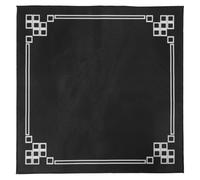 YARNOW Tapete Cuadrado para Mesa de Mahjong - Tapete Grueso Que Reduce el Ruido para mesas de Cartas - Mantel Lavable para Juegos de de Mahjong y Rompecabezas 35x35 Pulgadas