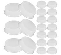 YARNOW Tapones de Silicona para Flauta 25 Piezas Accesorios para Instrumentos Musicales Tapas para Teclas de Flauta de Orificio Abierto Flexibles y Transparentes Ideales para