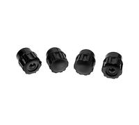 YARNOW Tapones Protectores para Saxofón Soprano Negro de Plástico, 4 Piezas, Tamaño Pequeño y Peso Ligero, Fáciles de Usar para Mantenimiento y Protección