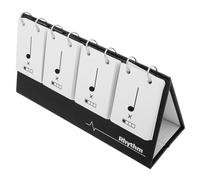 YARNOW Tarjetas De Ritmo Musical Para Practicar y Leer Música De Tarjetas De Entrenamiento Portátiles Para Estudiantes y Educación Musical Casa o Escuela