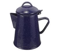YARNOW Tetera Esmaltada Doméstica de 1.2l Mango Ergonómico y Acabado Pulido, Tetera Simple y Elegante para Uso Diario en Casa o Restaurante