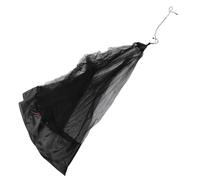 YARNOW Tienda de Campaña Individual Negra con Mosquitera de Tela Oxford Ligera y Portátil para Camping al Aire Libre Senderismo y Picnic Refugio con Red Persona 1 Pieza