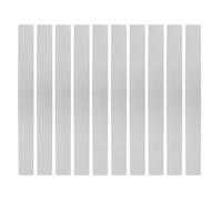 YARNOW Tiras Reflectantes Adhesivas y Resistencia a Temperaturas Extremas Detección Instantánea para Tacómetro de Papel Plata Ideales para Demostraciones y Laboratorios