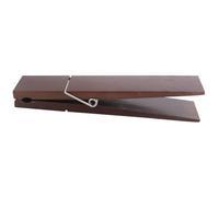 YARNOW Toallero de Pared Grande de Madera Maciza Pinza Decorativa, Resistente para Toallas y Ropa de Baño, Color Natural, 1 Pieza, Accesorio Funcional para Organización en Baño y Cocina