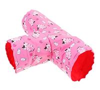 YARNOW Túnel para Animales Pequeños Rompecabezas para Perros Hámster Espacio Vital para Hámster Comedero para Ratas Conejos Césped Casa Túnel Hamaca Arena para Animales