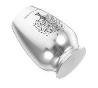 YARNOW urna para Mascotas urna de compañía urna funeraria Mini urna para Cenizas urna para Cenizas de Gato urnas de Gato para Cenizas Medio tinaja de Barro Decorar aleación de Aluminio