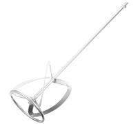 YARNOW Varilla Mezcladora Doble Acanalada para Mortero Pintura Rosca Diseño Helicoidal sin Burbujas de Aire para Mezclar Cubo