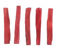 YARNOW Varillas de Madera Sagrada Palo Santo 5 Unidades 4 Pulgadas para Limpieza Energética y Rituales de Sanación Color Rojo
