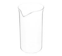 YARNOW Vaso de Vidrio para Prensa de Café 350 Ml, Repuesto para Cafetera Filtro Integrado, Taza para Bebidas Calientes y Frías, Accesorio de Vidrio Resistente para Uso en Cocina