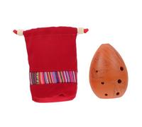 YARNOW Xun Portátil En Forma De Gota Para Principiantes y Estudiantes Instrumento Musical Para Tocar En Casa o Escuela Color Tierra