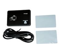 YARONGTECH Lector de tarjetas de identificación USB RFID EM4100 de 125 Khz Plug and Play con cable USB (10H)