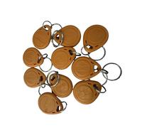YARONGTECH Llaveros de proximidad RFID en azul - Token - Llavero - Etiqueta - Llave de tarjeta de 125 kHz - Ideal para teclado digital | Lector de proximidad | Sistema de seguridad de control de