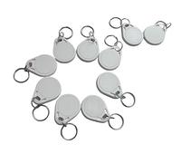 YARONGTECH llaveros rfid 13,56mhz 1K etiqueta RFID ISO14443A ABS IC NFC Etiquetas para control de acceso (Pack de 100)