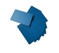YARONGTECH NFC Tags NTAG 215 tarjetas, tarjeta NFC 215 de color imprimible en blanco, tarjeta de PVC CR80, tarjeta de memoria RFID de 504 bytes regrabable, funciona con TagMo (paquete de 10) (azul)
