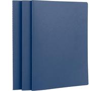 Yarotm Cuaderno A4 Cuadriculado - 3 pcs Libreta A4 Azul Royal - 21x29.2cm Bloc de Notas - 100GSM Libreta A4 Cuadricula 5x5mm - 80 Páginas/40 Hojas Notebook Cuaderno de Notas de Viaje