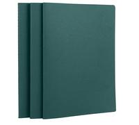 Yarotm Cuaderno A4 Hojas Blancas - 3 Piezas 21x29.2cm Notebook A4-100g/m² Papel Libreta Hojas Blancas - Verde Oscuro Bloc de Notas A4-40 Hojas/80 Páginas Cuaderno de Viaje Bocetos
