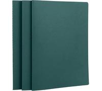 Yarotm Cuaderno A4 Punteado - 3 Piezas Notebook a4 21x29.2cm - 100g/m² Dotted Papel Bloc de Notas Tapa Blanda - Libreta Puntos 5mm - 40 Hojas/80 Páginas Cuadernos para Apuntes, Verde Oscuro