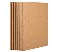 Yarotm Cuaderno A5 Hojas Blancas - 8 Piezas Libreta A5 14x21cm - 100g/m² Papel Bloc de Notas - Kraft Cuaderno de Notas Hojas Blancas - 60 Páginas A5 Notebooks Diario de Viaje