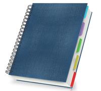 Yarotm Libreta Lineas B5-100GSM Papel Cuaderno Espiral - Azul Real Cuaderno Rayas 18.5x26cm - 240 Páginas/120 Hojas Bloc de Notas B5 - Libreta Notas Diario Tapa Dura