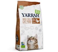 Yarrah Bio - Comida para gatos con pollo y pescado, sin cereales, 2 x 800 g
