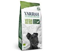 YARRAH Comida Seca orgánica para Perros Vega - Sabrosa Vegetariana y Vegana con Frijoles de Soja orgánicos, Aceite de Coco, Lupa Blanca y Baobab - Apto para Todo Tipo de Perros Adultos - 10 kg