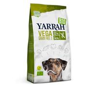 YARRAH Comida Seca orgánica para Perros Vega sin Trigo - Sabrosa Vegetariana con Frijoles de Soja orgánicos, Aceite de Coco, Lupa Blanca y Baobab - Apto para Todo Tipo de Perros Adultos - 2 kg