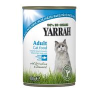 Yarrah Gato Lastas Pate Con Pescado 12X400Gr. Bio 400 g