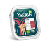 Yarrah Perro Pate con Pollo y Ternera Caja 12 x 150 gr Bio