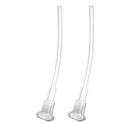 YARRAMATE 2Pcs Repuesto de Pajita para Botella Pulverizadora de Aceite de Cocina, 4.72in/12cm Tubo para Pulverizadora de Aceite de 16oz/470ml de Vidrio Oliva, Reemplaza el Juego de Pulverizador
