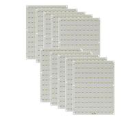 Yarryuter 10 Unidades de Placa de Retroiluminación LED de Bambú, Placa de Retroiluminación LED de Litofanía, Fuente de Alimentación USB-C de 5 V y 1 A, 10 X 11, 110 bits.