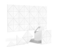 Yarryuter 12 Paneles AcúSticos Autoadhesivos, Paneles de Pared Insonorizados de 12 X 12 X 0,4 Pulgadas para el Hogar, Estudio de GrabacióN, Oficina
