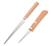 Yarryuter 2 Piezas de Cuchillo para Reparar Arcilla, Cortador de Desbaste, Herramientas para Esculpir Cerámica, Herramientas de Joyería para Hacer Joyas, Herramienta de Fijación en Caliente