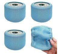Yarryuter 4 Redes Protectoras para Filtros de, Accesorios para Piscinas y Spas de, Filtros de Repuesto de 90 Pliegues.