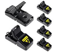 Yarryuter 6 Piezas Trampas para Ratones de Interior para el Hogar Trampa PequeñA para Ratones para el Hogar Trampa una PresióN Efectiva Sanitaria RáPida para Ratones