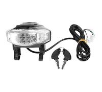 Yarryuter 60V Angel Eyes LCD Luz Pantalla de Velocidad BateríA Cuerno Interruptor Llave para Citycoco Scooter EléCtrico