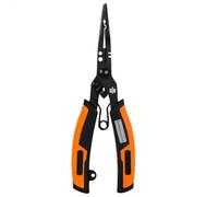 Yarryuter Alicates de Pesca con Afilador de Anzuelos, Alicates de Anillas Partidas, Alicates para Señuelos, Alicates de Seguridad para Pesca con Mosca.