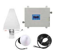 Yarryuter Amplificador de Señal 2G 3G 4G 5G Amplificador de Triple Banda 900 1800 2100MHz gsm WCDMA LTE Repetidor Amplificador de Señal Universal Enchufe de la UE