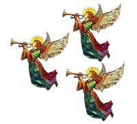 Yarryuter Atrapasol con Forma de de Navidad, Colgante de Disco Acrílico para Ventana de Vidrio de Colores