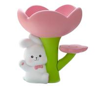 Yarryuter Bandeja de Almacenamiento de Llaves de Entrada con Forma de de Conejito, Decoración del Hogar, Estatua de Conejo, Cuenco de Joyería, de Animal, Bandeja de Escritorio