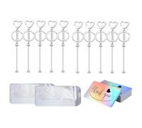 Yarryuter Barras de con Cuentas para Hacer Llaveros, Llaveros de Cuentas de Metal para Hacer Joyas, Regalos, Colgantes, Manualidades de Bricolaje